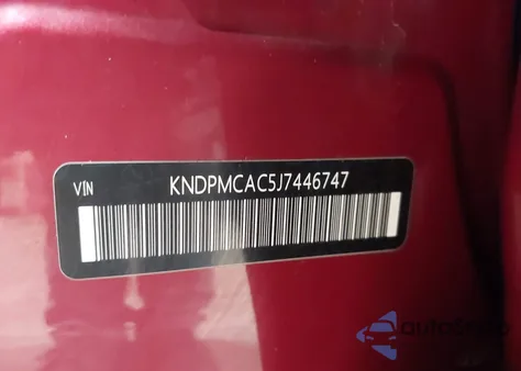 2018 Kia Sportage Lx from USA, damaged, VIN KNDPMCAC5J7446747